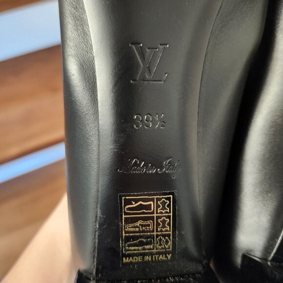 Louis Vuitton uniform women's black shoes in size 39.5 - Picture 8 of 12